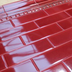 Burgundy Victorian Wall Tiles
