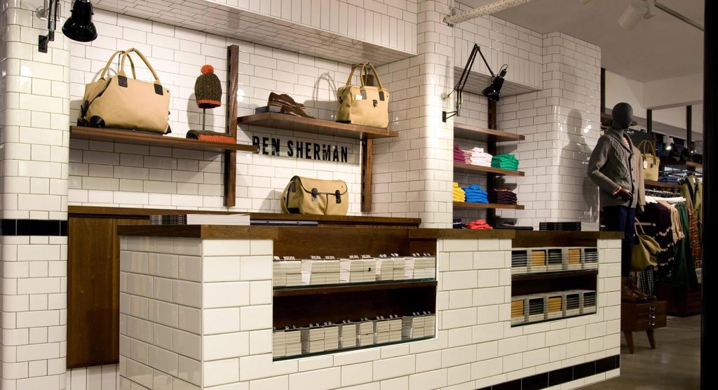 London Underground Tiles - Ben Sherman Tiling Project