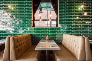 Victorian Green Eco Glazed Brick Slips