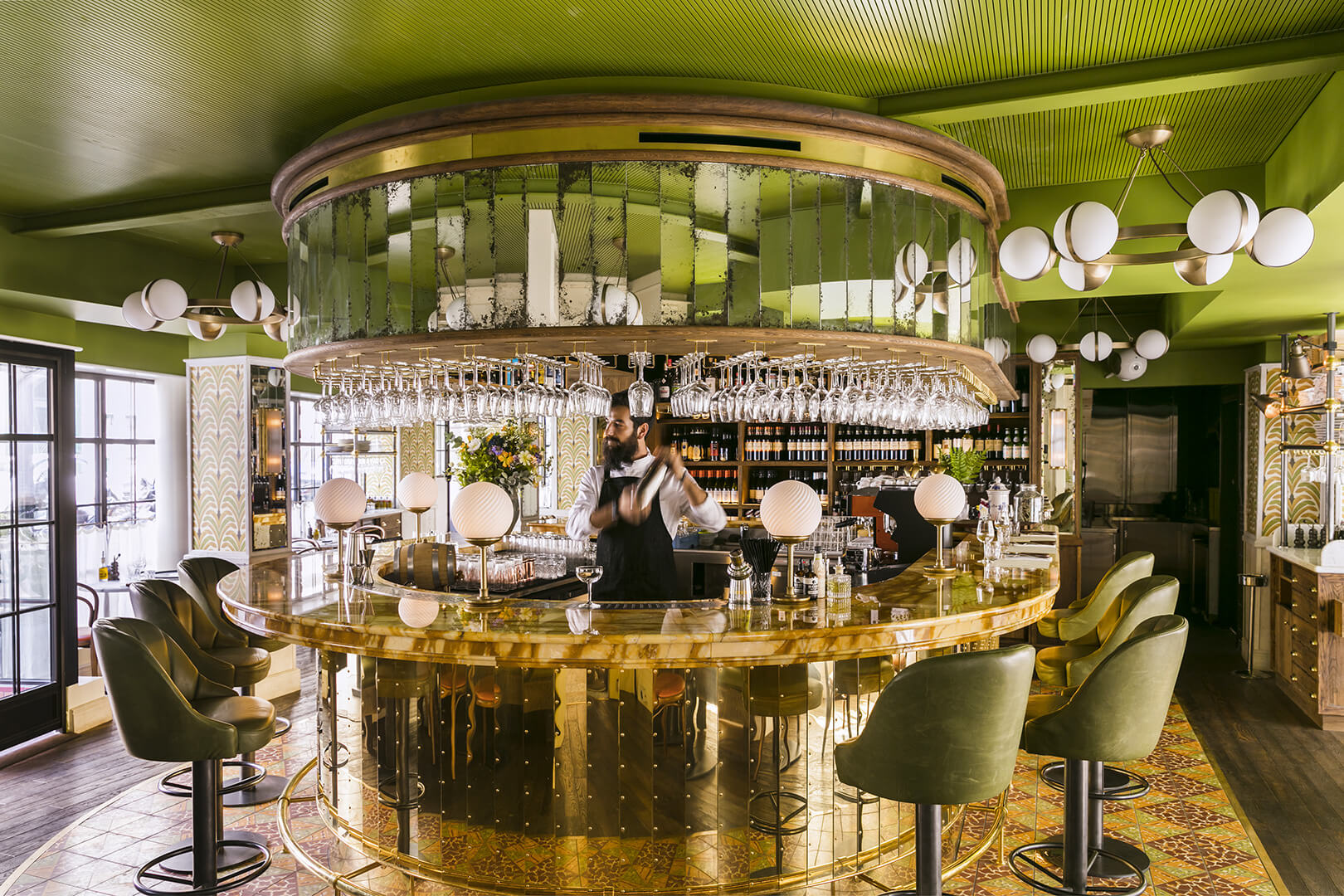 Pub Tiles - Pink Mamma Brick Slips