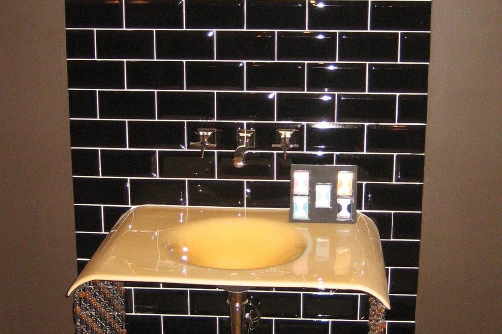 Black Brick Tiles