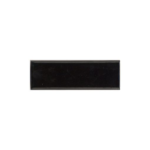 6x2 Internal Cove Gloss Black Underground Tile