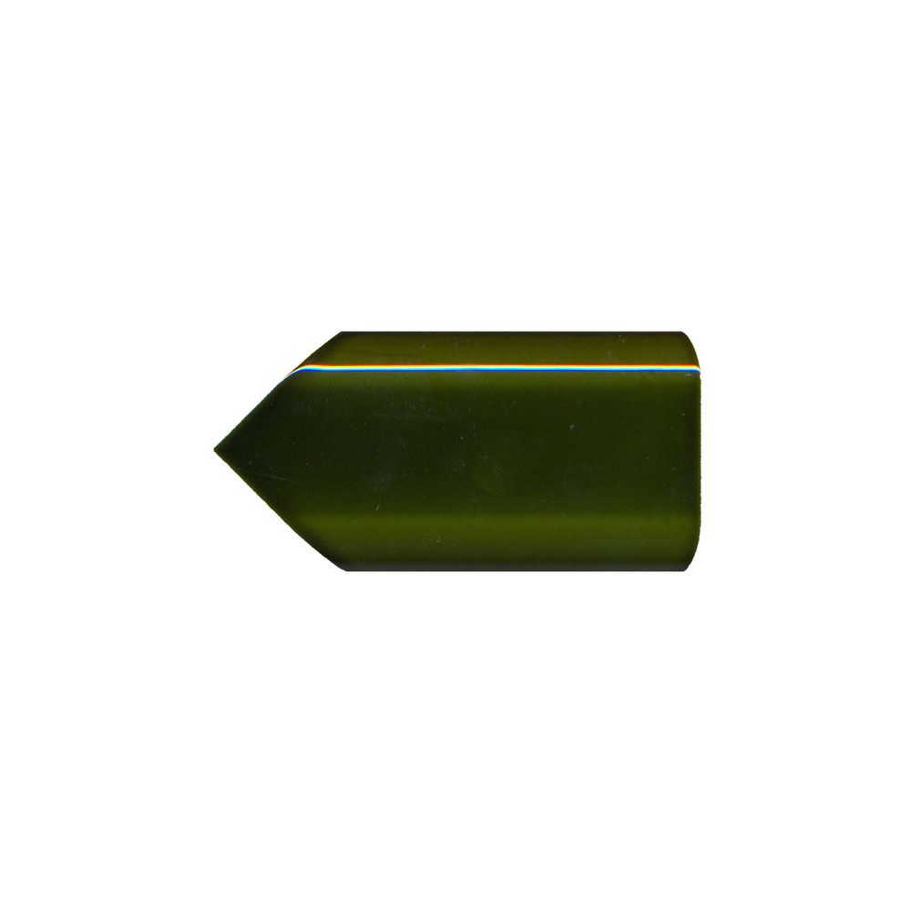 6x3 Arrow Point Double Arris Victorian Green Tile