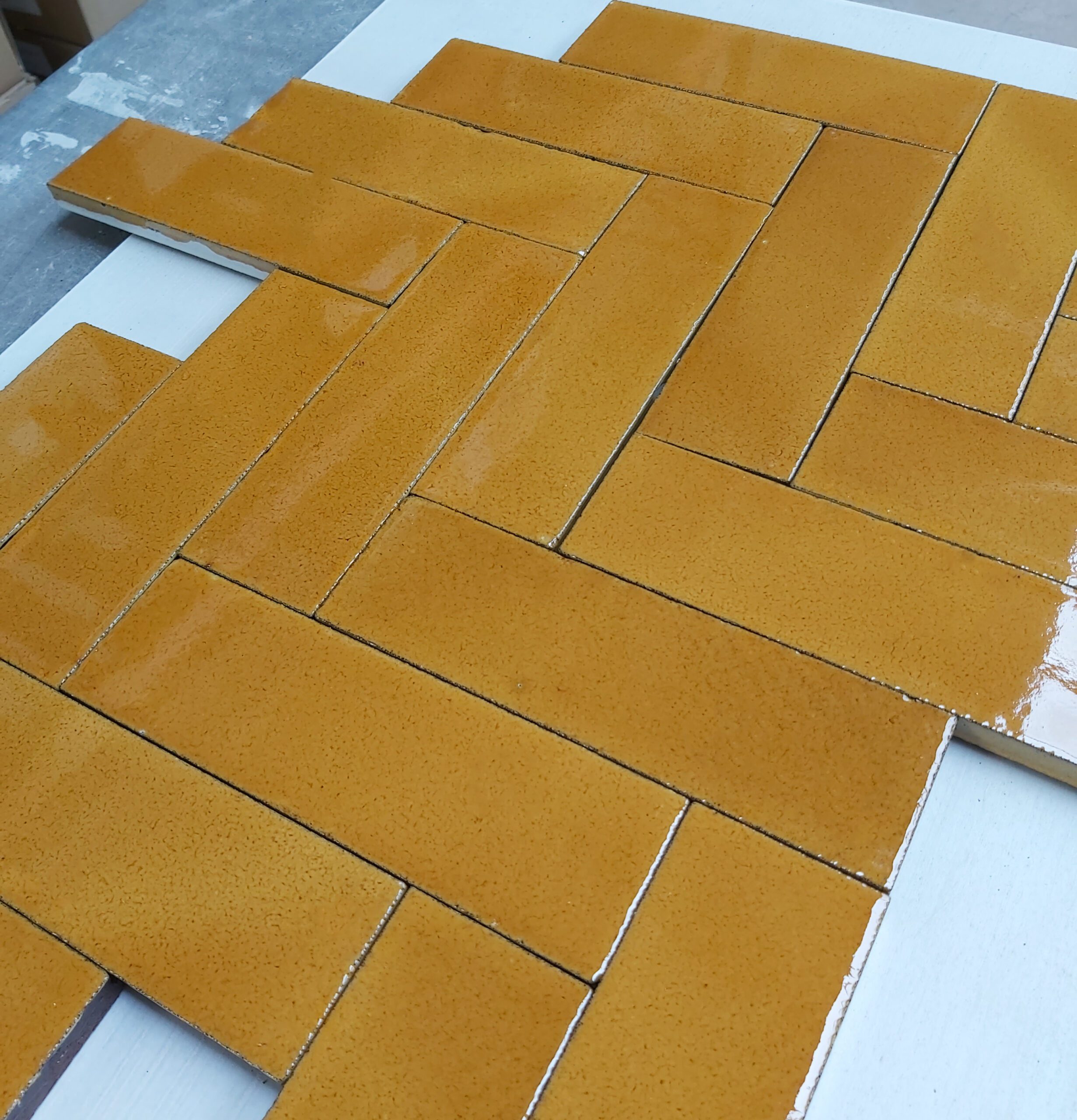 Ochre Brick Slip