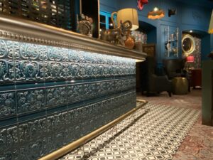 Royal Albert Hall 1871 Bar - Period Embossed Tiles