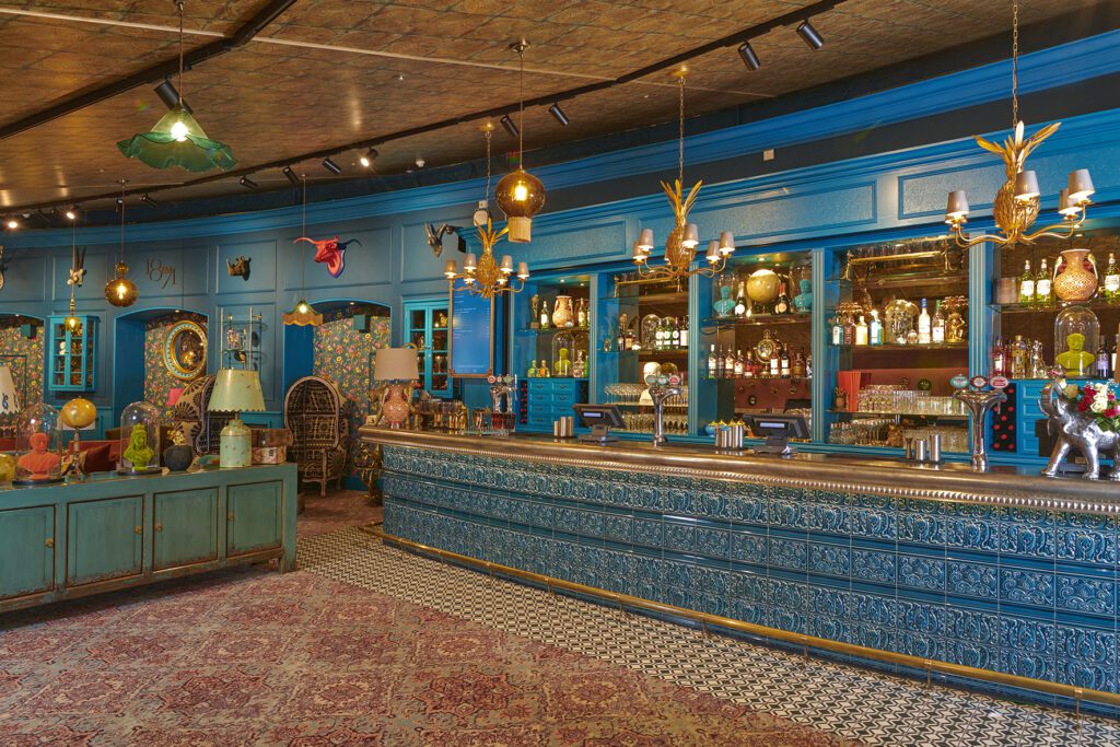 Royal Albert Hall 1871 Bar - Period Embossed Tiles