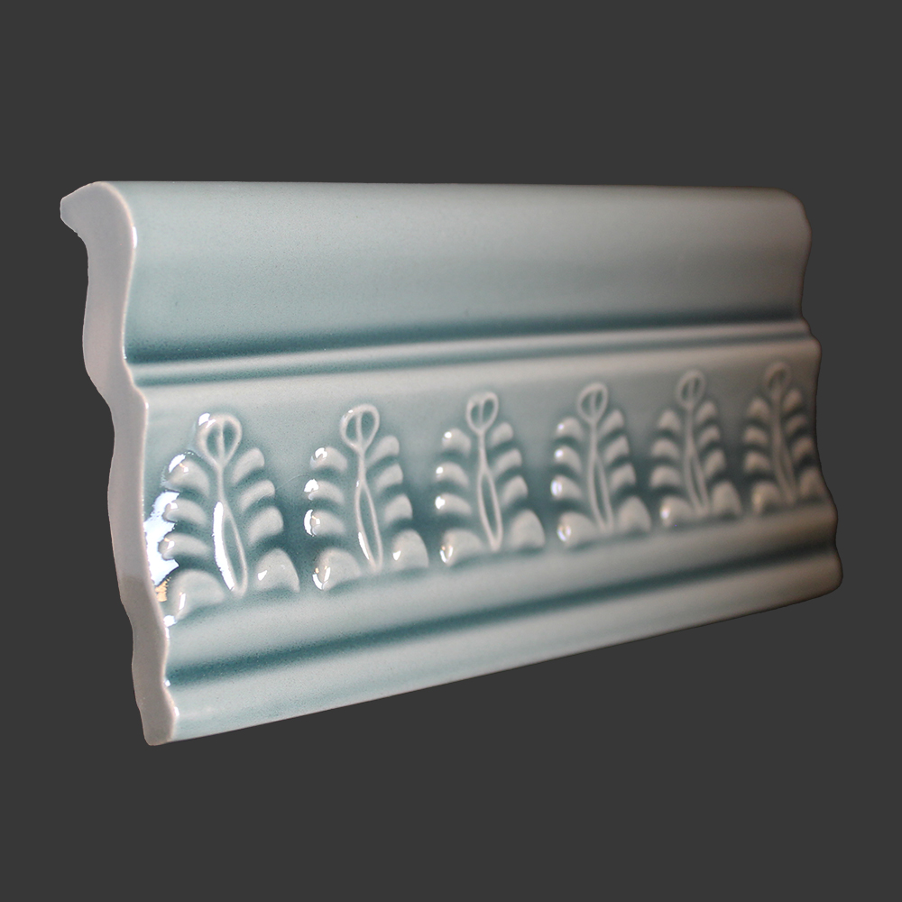 Periwinkle Wheatsheaf Tile