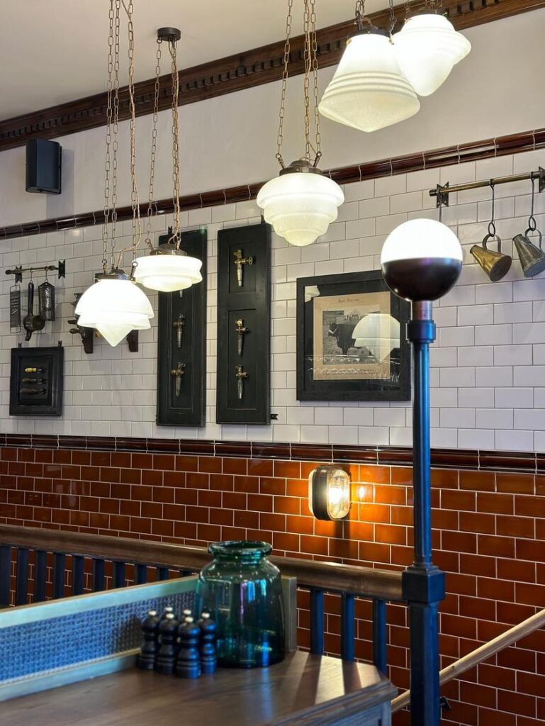 Butchers Tap & Grill - Period Embossed Tiles