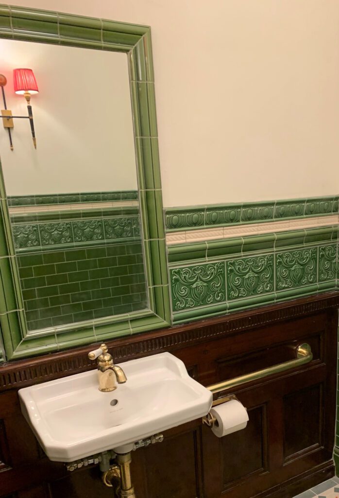 Athenaeum Club Period Embossed Tiles